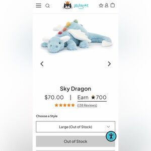 Sky Dragon - NWT